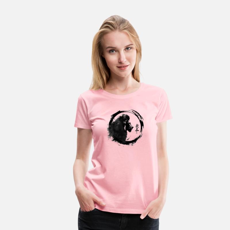 Majestic Leo Silhouette Against Circular Abstract