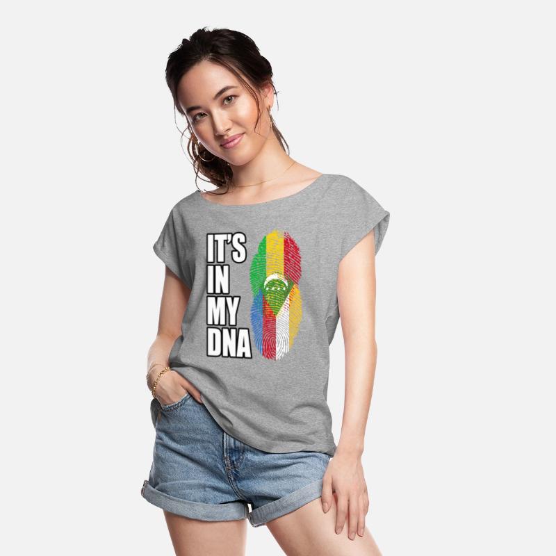 Malian And Comoran Mix Heritage DNA Flag