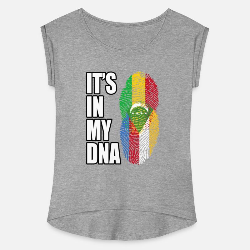 Malian And Comoran Mix Heritage DNA Flag