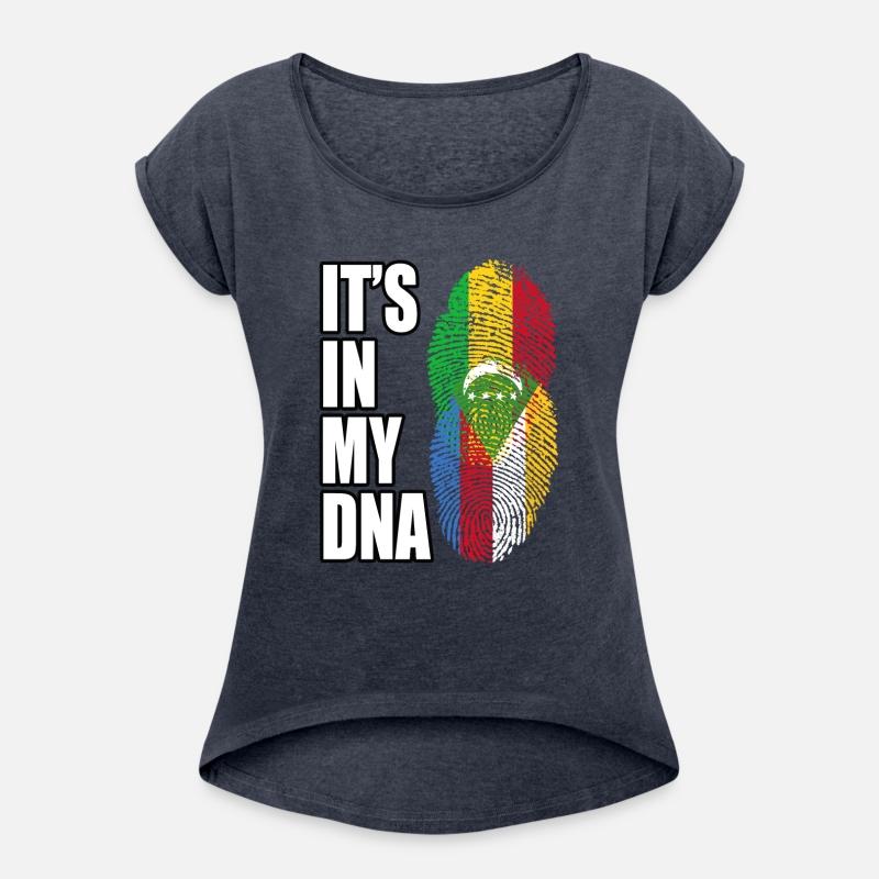 Malian And Comoran Mix Heritage DNA Flag