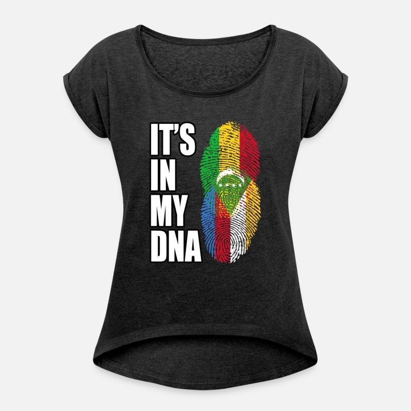 Malian And Comoran Mix Heritage DNA Flag