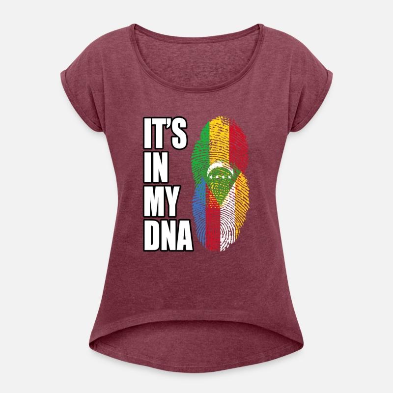 Malian And Comoran Mix Heritage DNA Flag