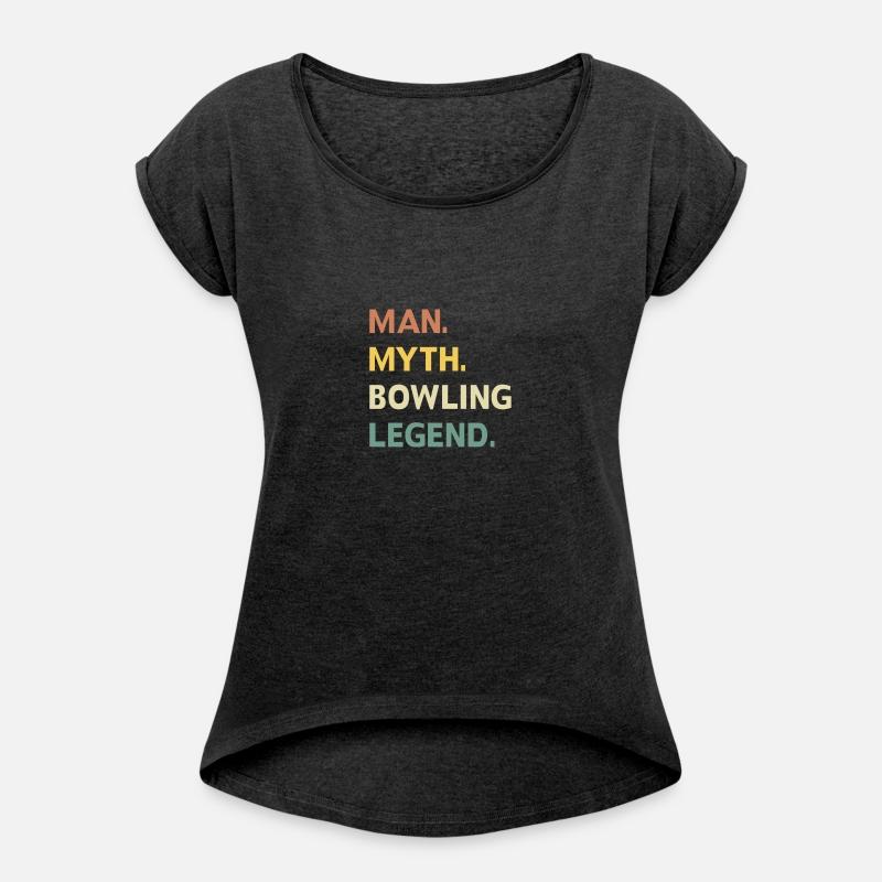 man myth, bowling legend t shirt design