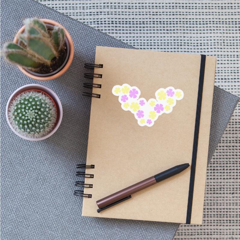 Many Pretty Flowers Colorful Decorative Pattern