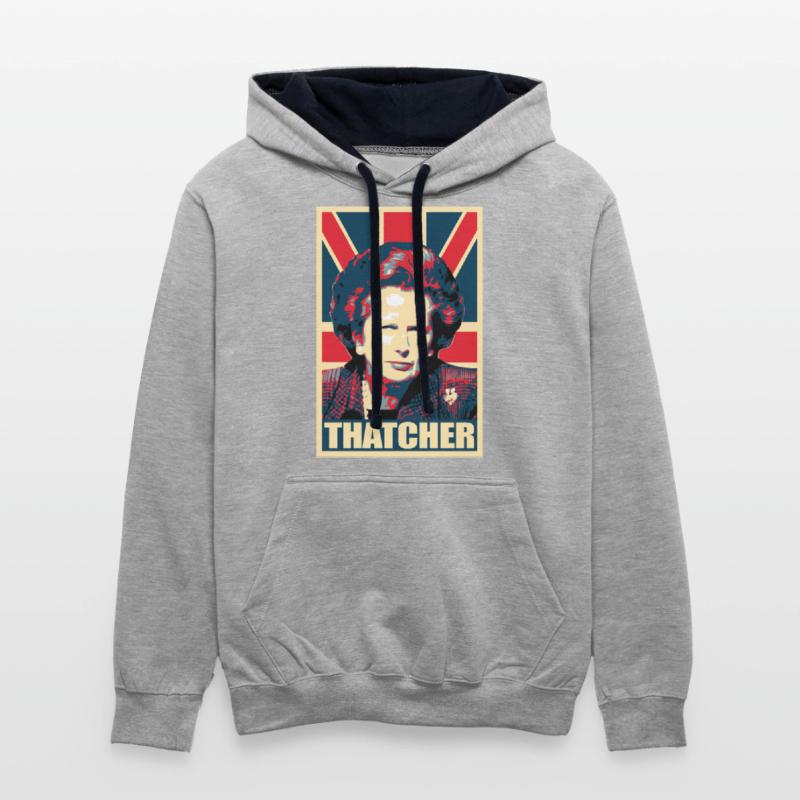 Margaret Thatcher Propaganda Poster Pop