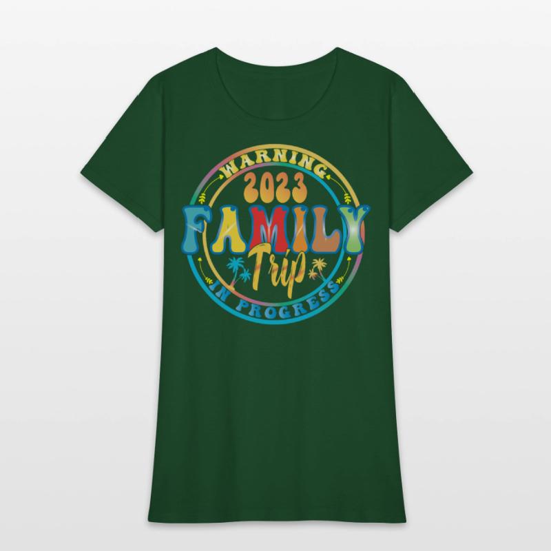 Matching Warning Family Reunion Trip 2023