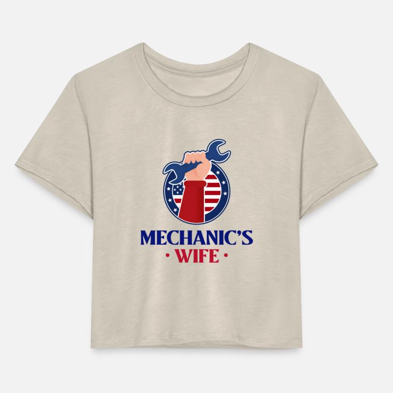 Mechanic s Wife Raised Wrench