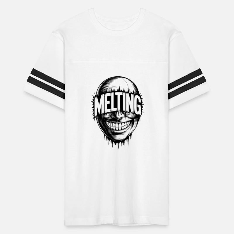 Melting Horror - Dripping Skull Design