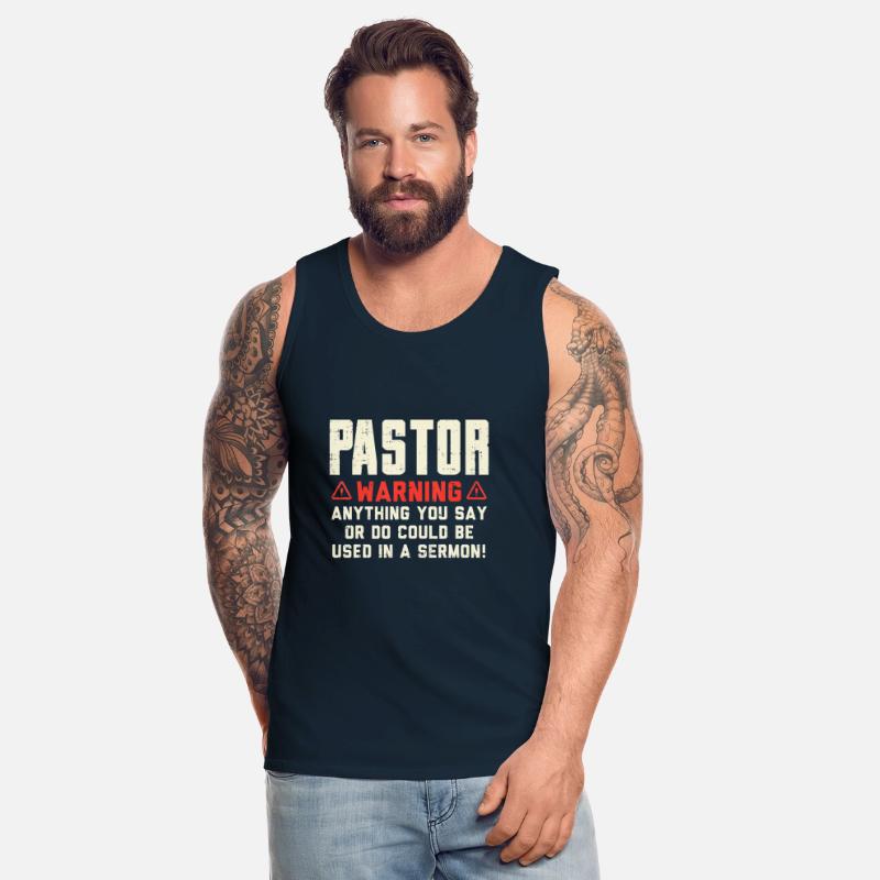 Mens Pastor Warning Sermon Funny Christian