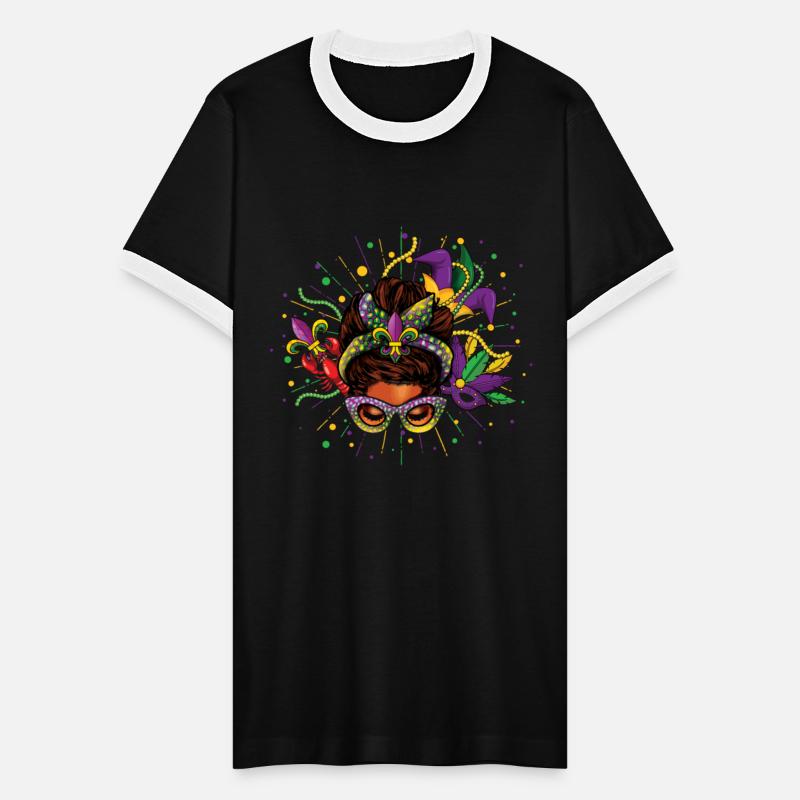 Messy Bun Beads Festival Parade Mardi Gras