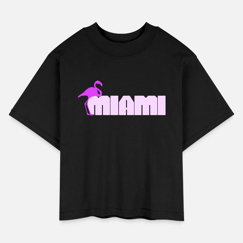 Miami Usa Flamingo Bird America Florida Travel Fun