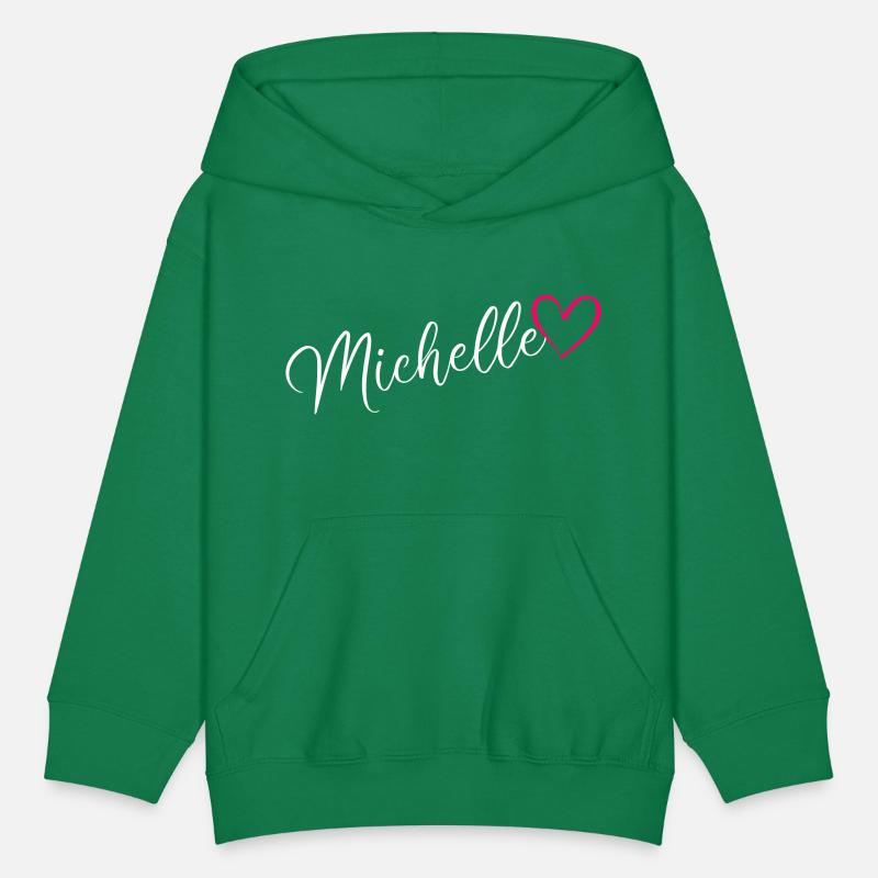 Michelle Name Pink Heart