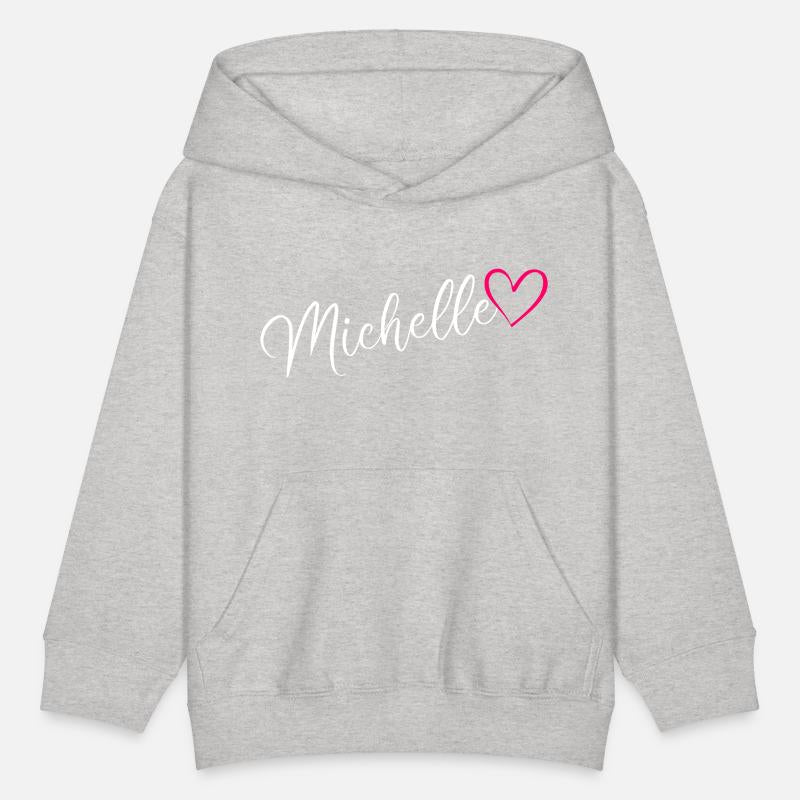 Michelle Name Pink Heart