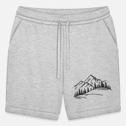 minimalist Mountain View, illustration