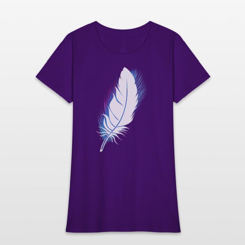 Minimalist Plume Charm