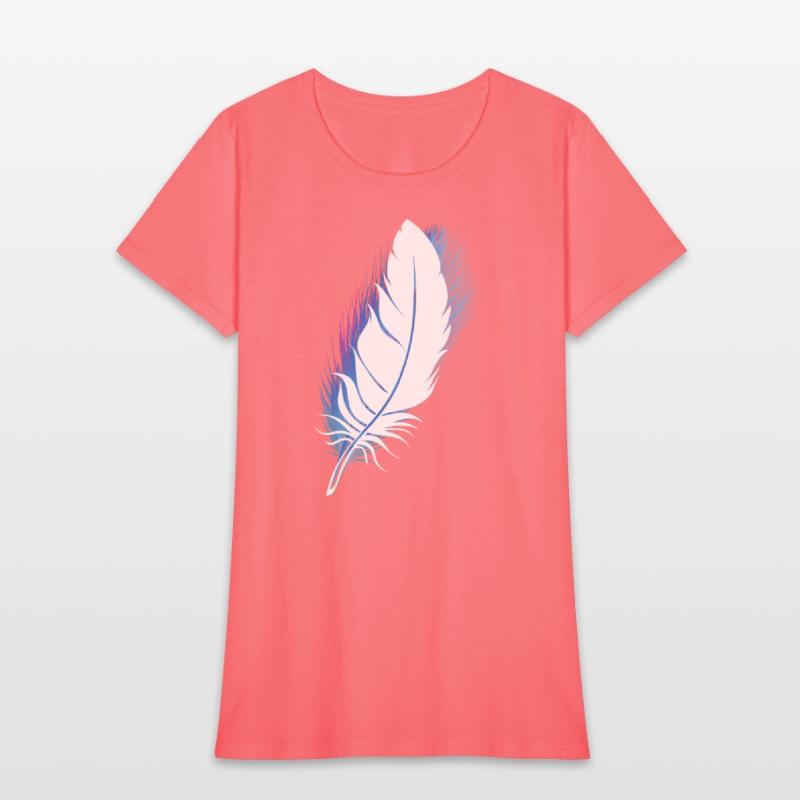 Minimalist Plume Charm