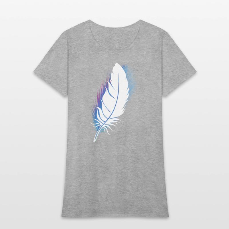 Minimalist Plume Charm