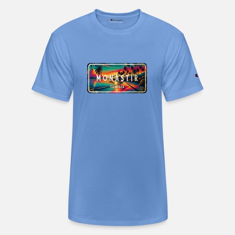 Monastir Palmen Vintage Sign