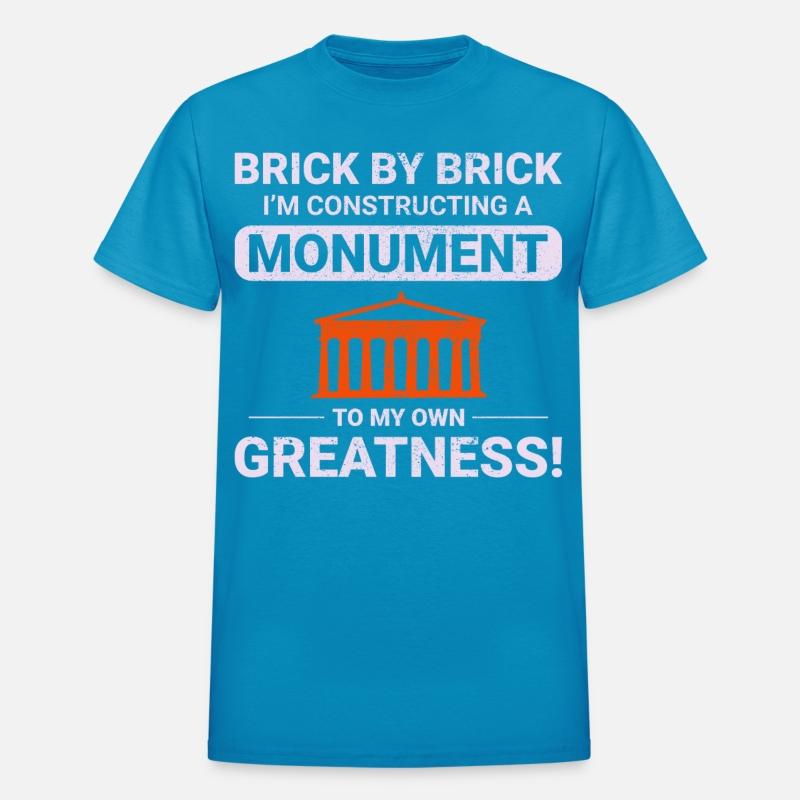 Monumental Brick Mastery: Humorous Bricklayer