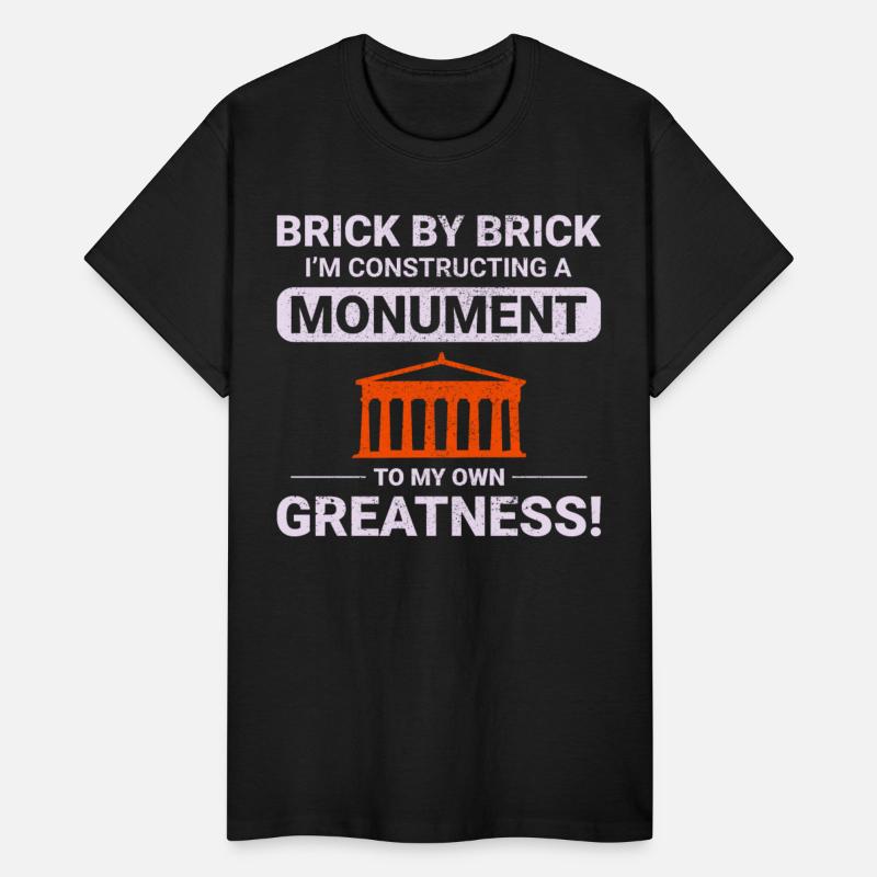 Monumental Brick Mastery: Humorous Bricklayer