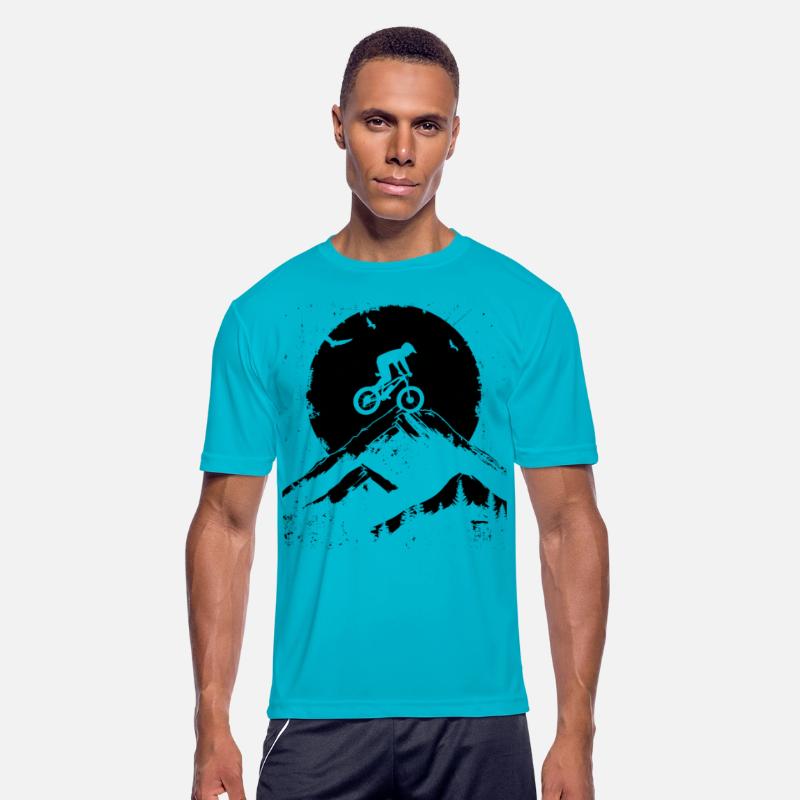 Mountain Biking Cyclist