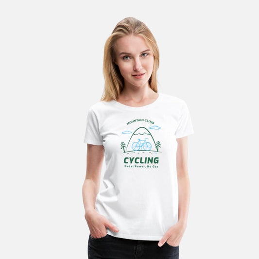 Mountain Climb Cycling Emblem