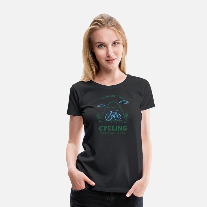 Mountain Climb Cycling Emblem