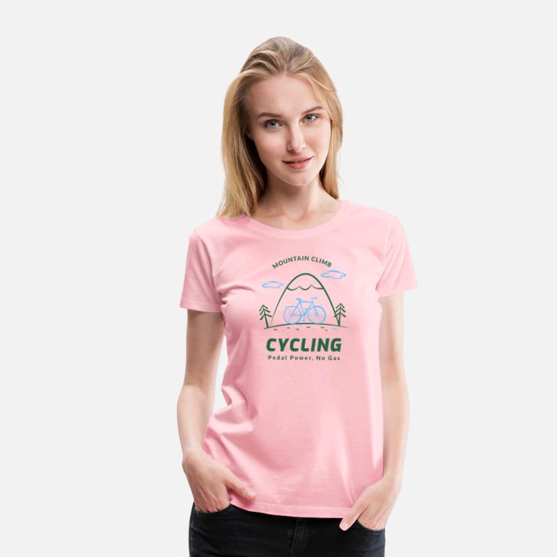 Mountain Climb Cycling Emblem