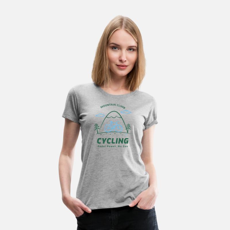 Mountain Climb Cycling Emblem