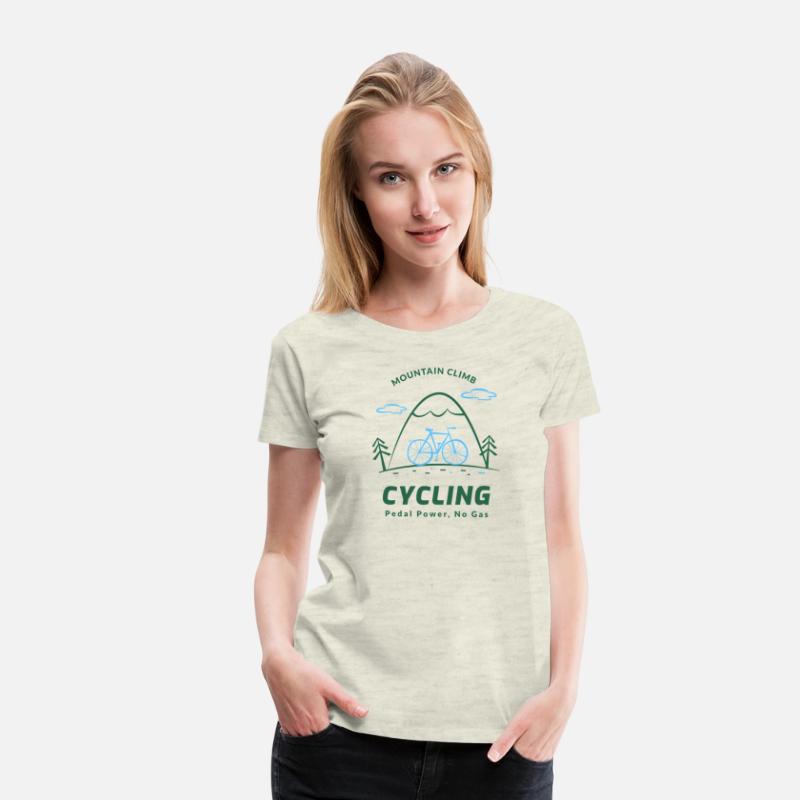 Mountain Climb Cycling Emblem