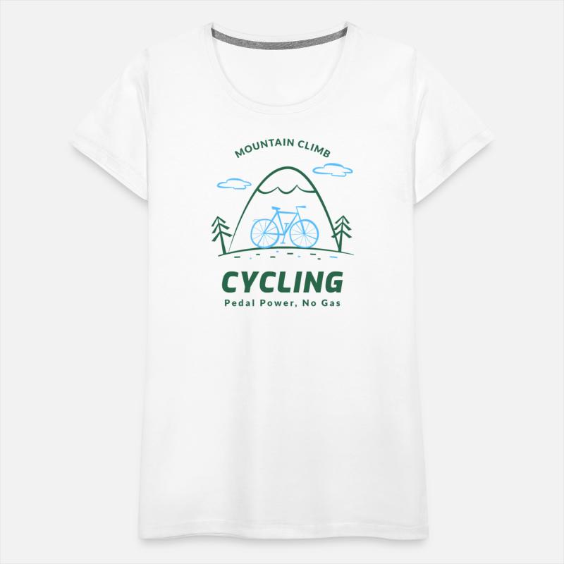 Mountain Climb Cycling Emblem