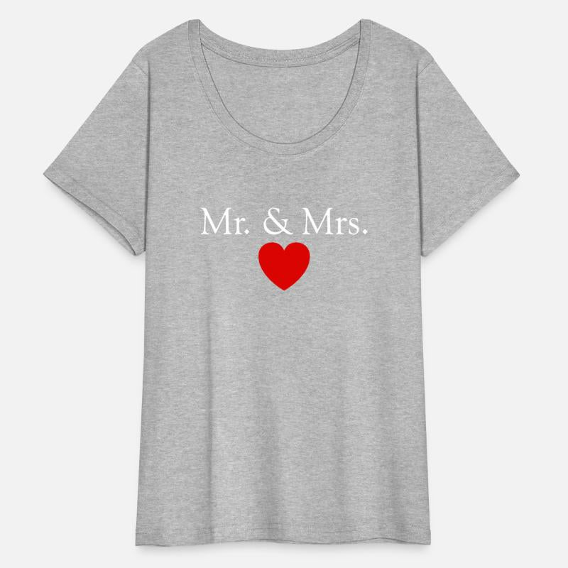 Mr. & Mrs. Heart Wedding Marriage Lovers
