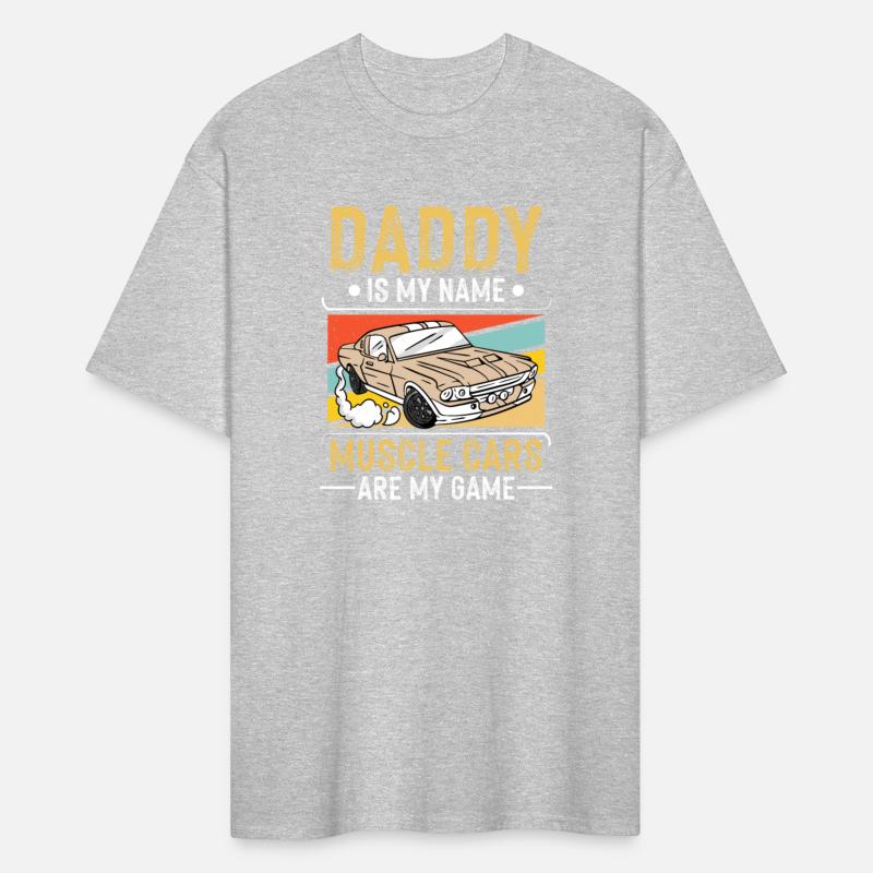 Muscle Car Dad Design for Classic Race Car Lover