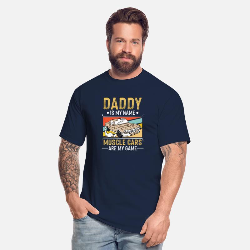 Muscle Car Dad Design for Classic Race Car Lover