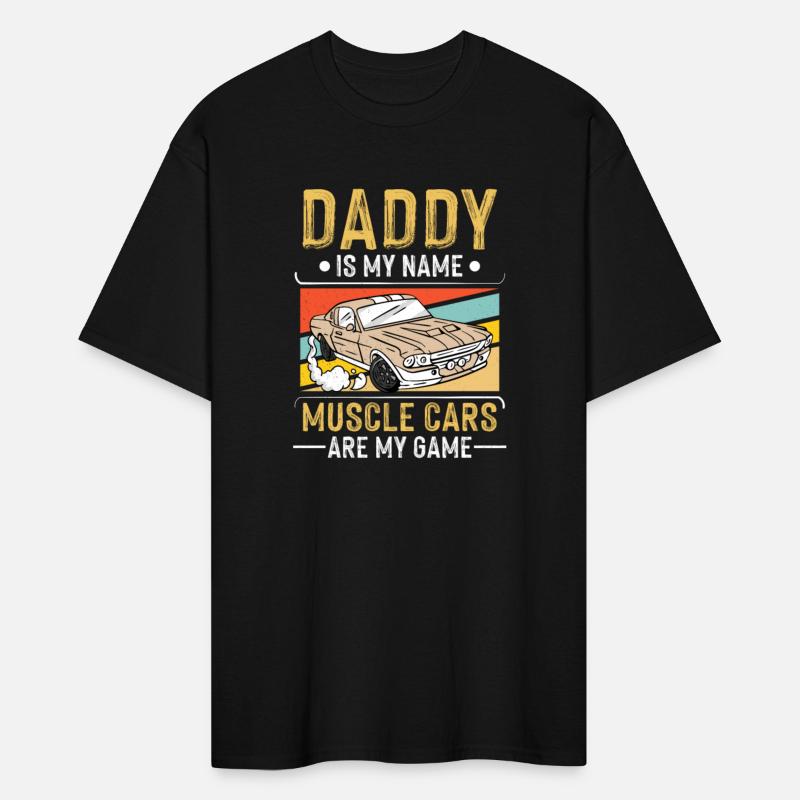 Muscle Car Dad Design for Classic Race Car Lover