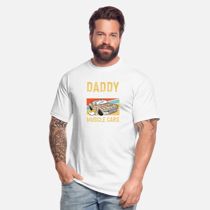 Muscle Car Dad Design for Classic Race Car Lover