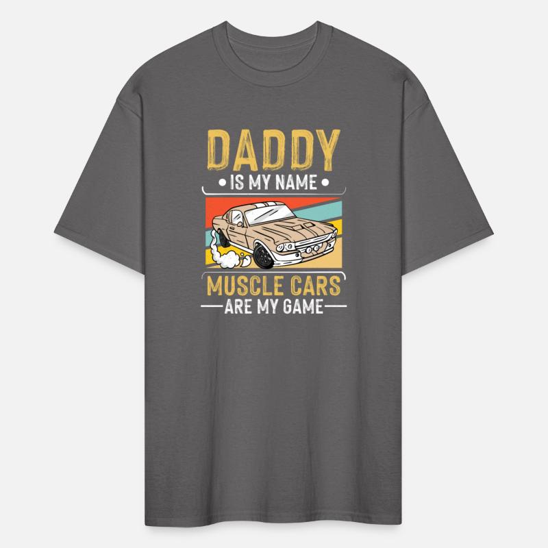 Muscle Car Dad Design for Classic Race Car Lover