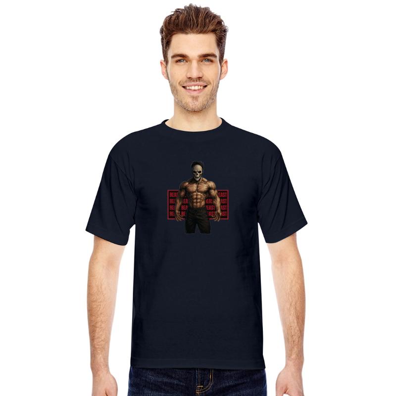 Muscular Skull Beast Illustration