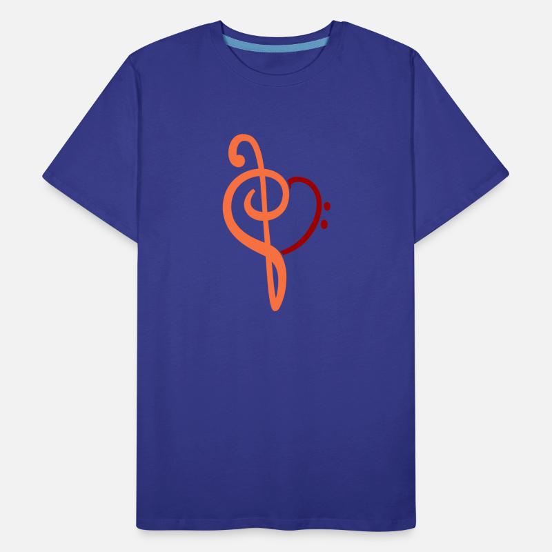 Music Bass Clef Heart Love Note Treble Sound Logo