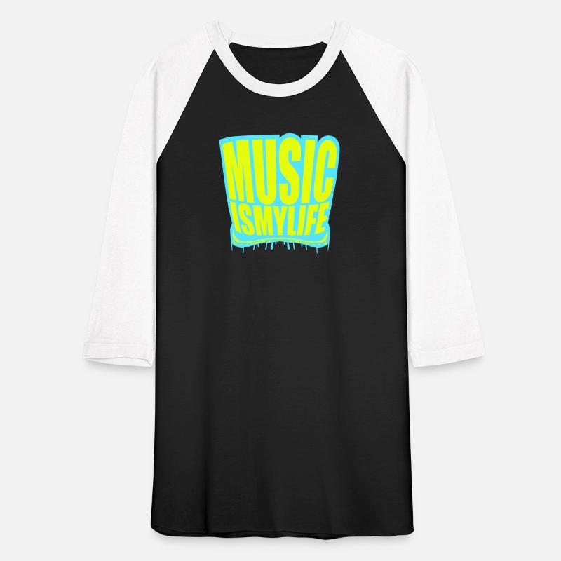 Music is my Life Love Saying Graffiti Spray Drops