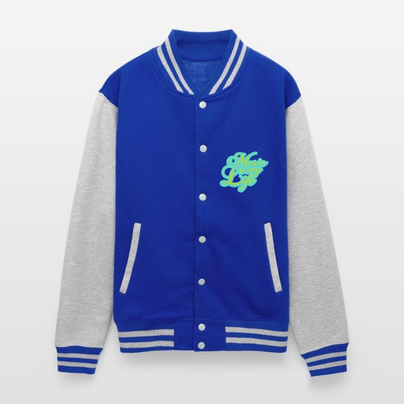 Music is my Life Love Saying Text Lettering Logo