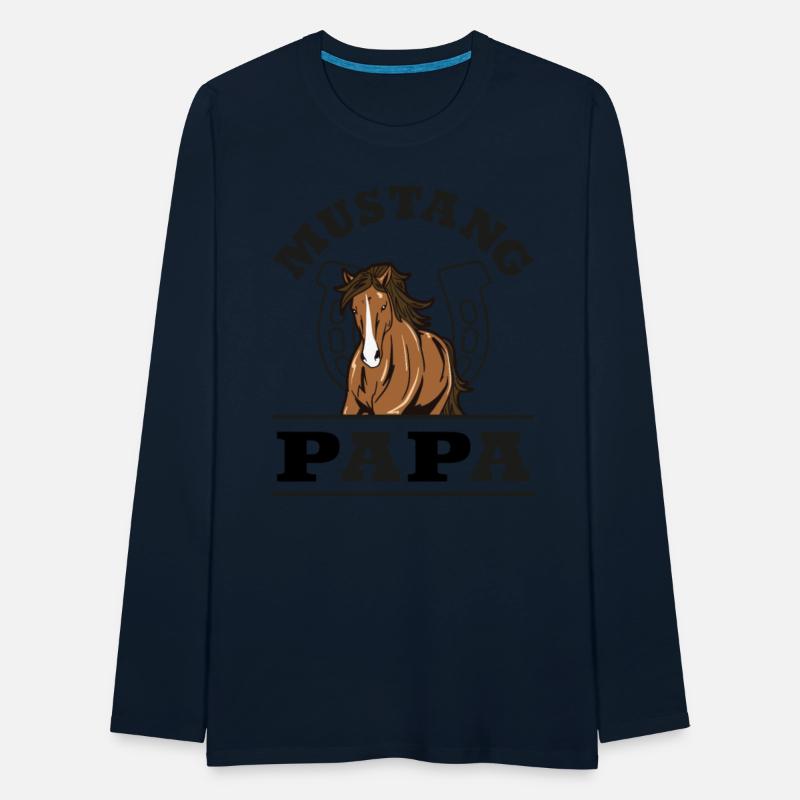 Mustang Papa Mustang Horse Owner Equestrian