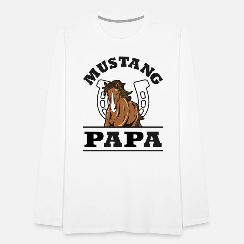 Mustang Papa Mustang Horse Owner Equestrian
