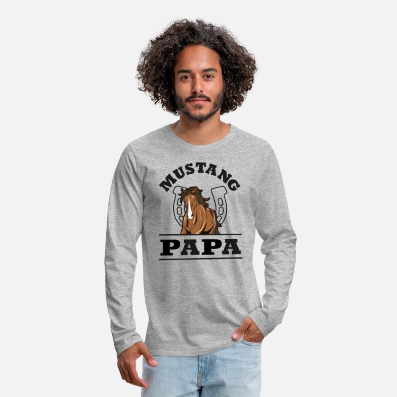 Mustang Papa Mustang Horse Owner Equestrian