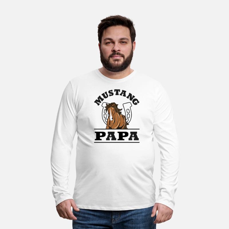 Mustang Papa Mustang Horse Owner Equestrian