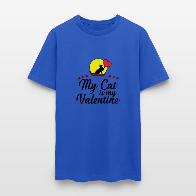My Cat Is My Valentine Kitten Lover Heart