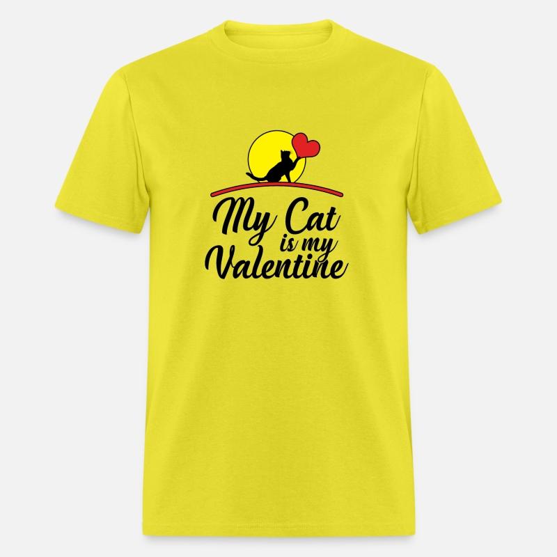 My Cat Is My Valentine Kitten Lover Heart