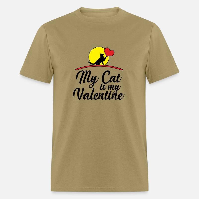 My Cat Is My Valentine Kitten Lover Heart