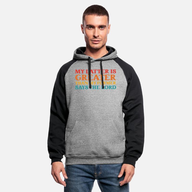 My Latter Is Greater Than My Former Says The Lord