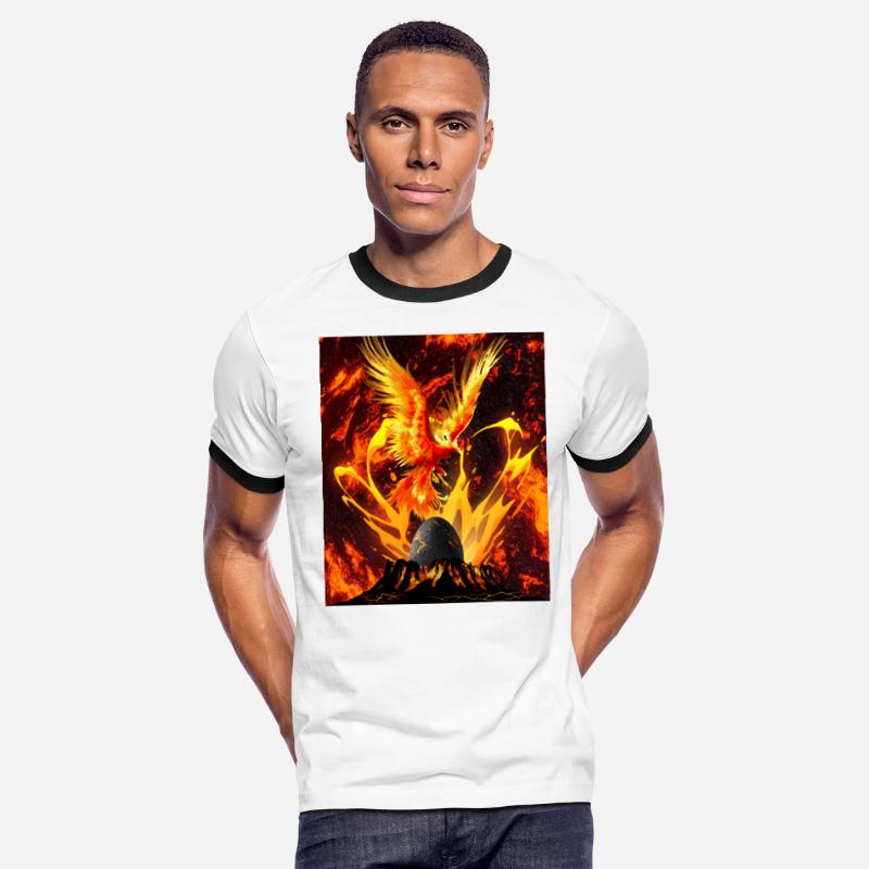 Mystical Phoenix Rising - Volcanic Awakening